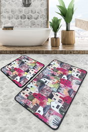 Mijölnir Juego de alfombrillas de baño Fale - 19 Multicolor